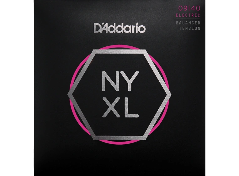 D'addario NYXL 09-40-BT (009-040) El.Gitar Strenger 